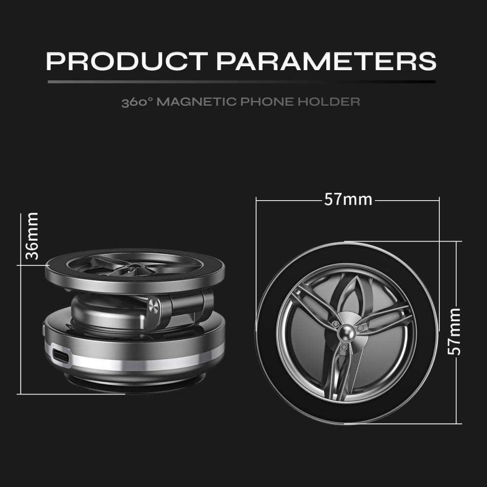 360° Smart Magnetic Phone Mount