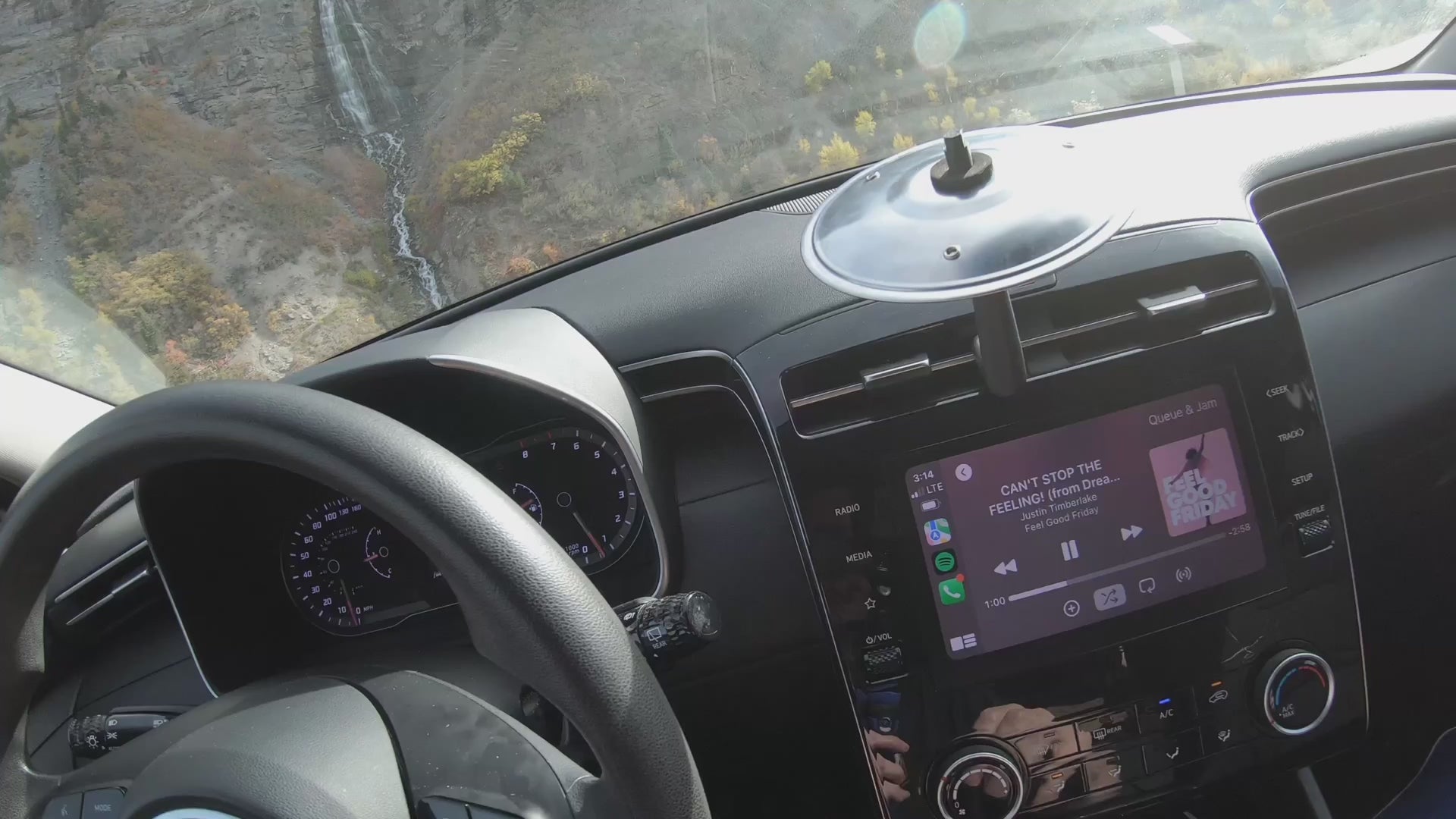 Car Cymbal Playing Can't Stop The Feeling